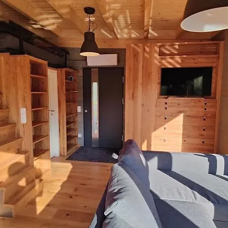 Nyaraló Tiny House Ueber Dem Pferdeteich Mit Kamin, Fasssauna & Grosser Terrasse - Fuer Kurzentschlossene