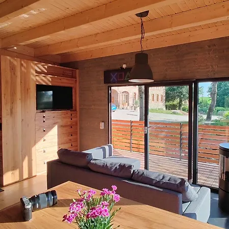 Tiny House Ueber Dem Pferdeteich Mit Kamin, Fasssauna & Grosser Terrasse - Fuer Kurzentschlossene Feriehus