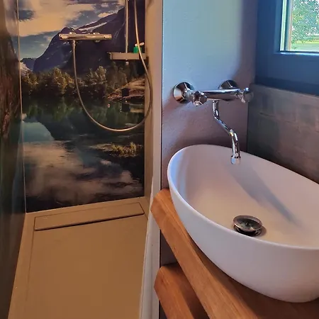 Tiny House Ueber Dem Pferdeteich Mit Kamin, Fasssauna & Grosser Terrasse - Fuer Kurzentschlossene